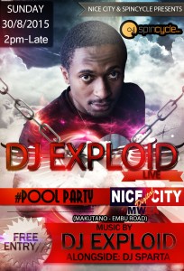 DJ EXPLOID NICE POOL PARTY