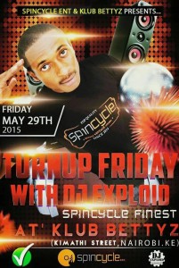 dj exploid( klub bettyz poster