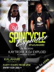 #SPINCYCLEEXPERIENCE