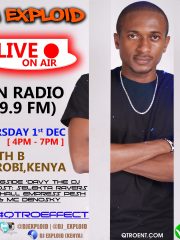 DJ EXPLOID ‘LIVE ON: ECN RADIO (99.9 FM)